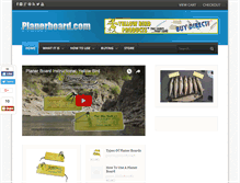 Tablet Screenshot of planerboard.com